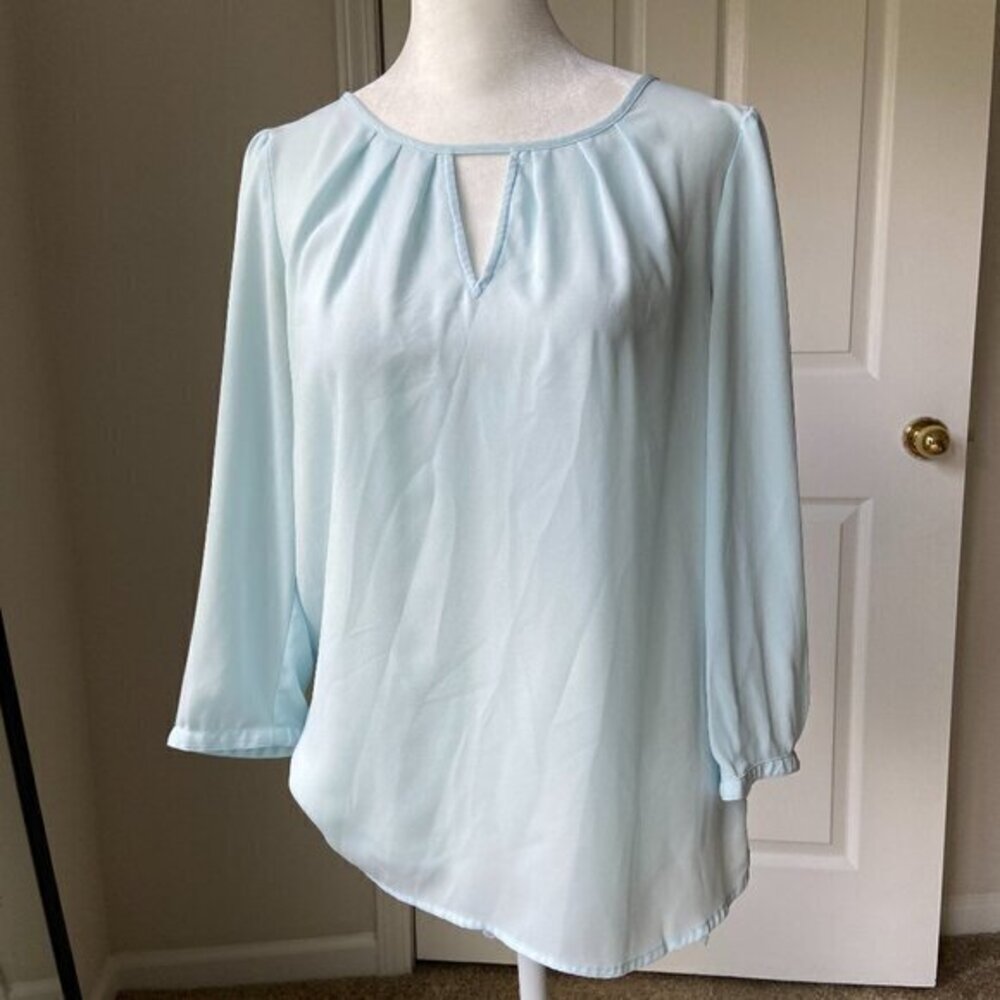 Express Light Blue Blouse